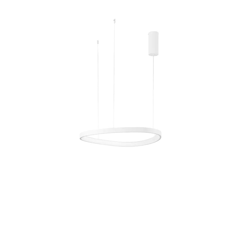 KLAPTON LED SUSPENSION WHITE 58W 8360LM CCT 65X3,5X150CM